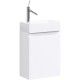 Тумба под раковину Aqwella Леон 40 Ln-MP.01.04/W подвесная Белая