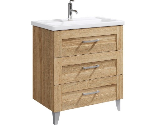 Тумба под раковину Aqwella Фостер 80 FOS01083DS Дуб сонома