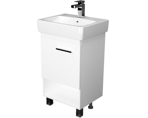 Тумба под раковину 1MarKa Tera 60 У76058 Белая глянцевая