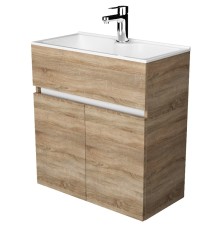 Тумба с раковиной 1MarKa Mira 60 У75337 подвесная Дуб Сонома
