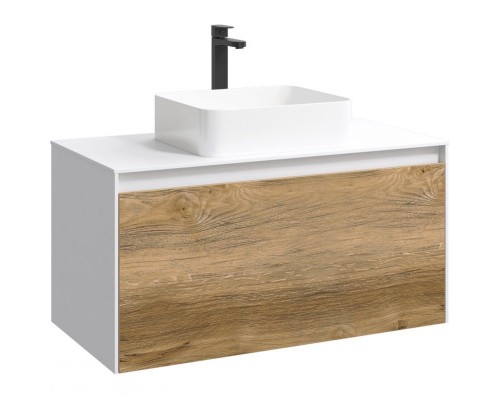 Корпус тумбы под раковину Aqwella 5 Stars Mobi 100 MOB0110W подвесной Белый