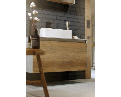 Корпус тумбы под раковину Aqwella 5 Stars Mobi 100 MOB0110W подвесной Белый