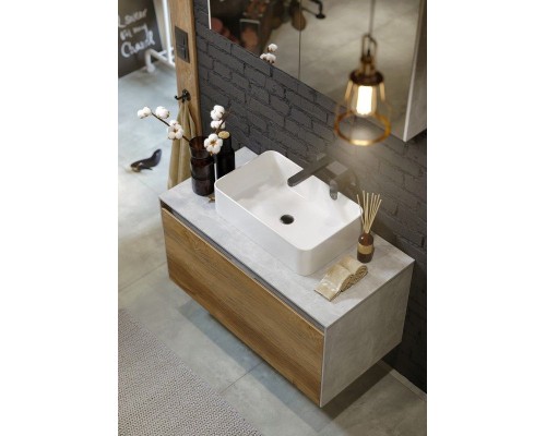 Корпус тумбы под раковину Aqwella 5 Stars Mobi 100 MOB0110W подвесной Белый