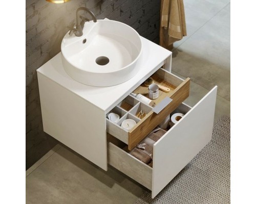 Корпус тумбы под раковину Aqwella 5 Stars Mobi 60 MOB0106W подвесной Белый