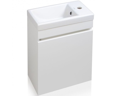Тумба под раковину Style Line Compact 40 Люкс СС-00000248 подвесная Белая