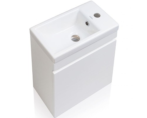 Тумба под раковину Style Line Compact 40 Люкс СС-00000248 подвесная Белая