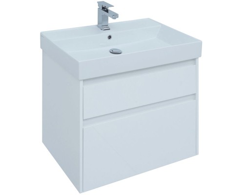 Тумба под раковину Aquanet Nova Lite 75 242272 подвесная Белая