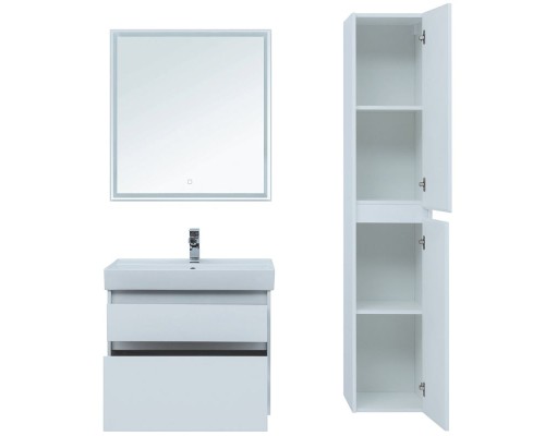 Тумба под раковину Aquanet Nova Lite 75 242272 подвесная Белая