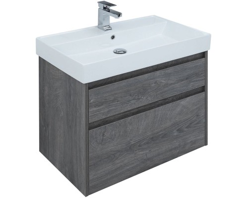 Тумба под раковину Aquanet Nova Lite 75 242273 подвесная Дуб рошелье