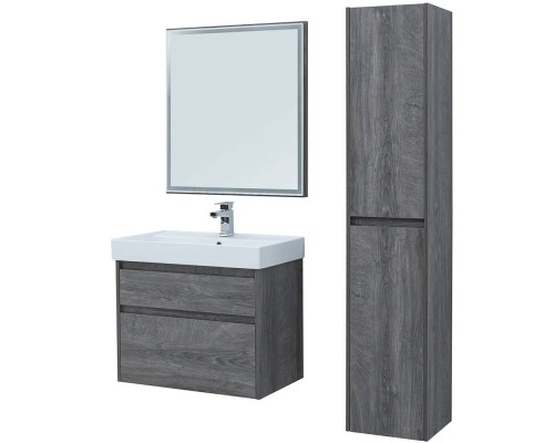 Тумба под раковину Aquanet Nova Lite 75 242273 подвесная Дуб рошелье