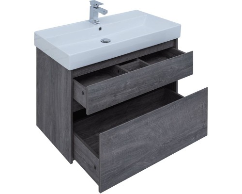 Тумба под раковину Aquanet Nova Lite 90 242267 подвесная Дуб рошелье