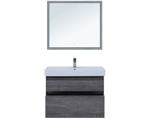 Тумба под раковину Aquanet Nova Lite 90 242267 подвесная Дуб рошелье