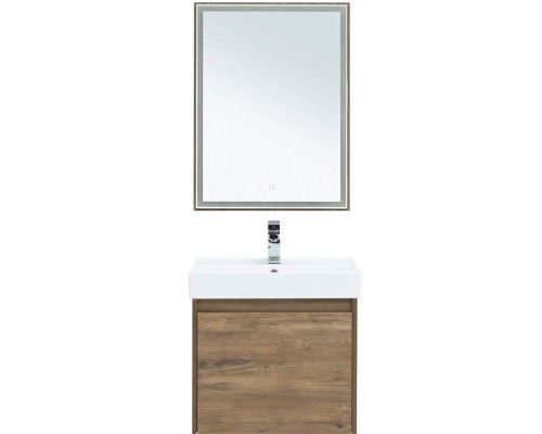 Тумба под раковину Aquanet Nova Lite 60 249511 подвесная Дуб рустикальный