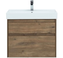 Тумба под раковину Aquanet Nova Lite 75 249515 подвесная Дуб рустикальный