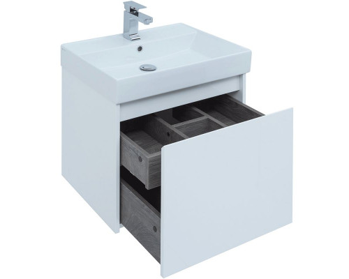 Тумба под раковину Aquanet Nova Lite 60 242574 подвесная Белая