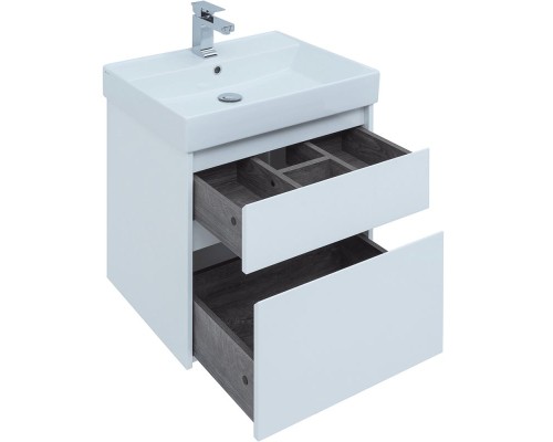 Тумба под раковину Aquanet Nova Lite 60 242575 подвесная Белая