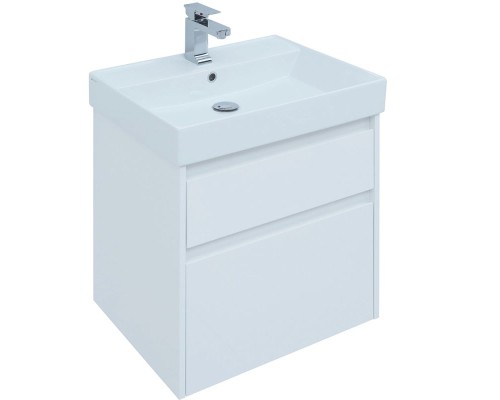 Тумба под раковину Aquanet Nova Lite 60 242575 подвесная Белая
