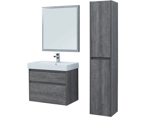 Тумба под раковину Aquanet Nova Lite 60 242577 подвесная Дуб рошелье