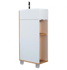 Тумба с раковиной 1MarKa Laura 40Н L У85930 Дуб сонома Белый