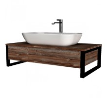 Тумба под раковину 1MarKa Grunge Loft 80П У85845 подвесная Дуб намибия