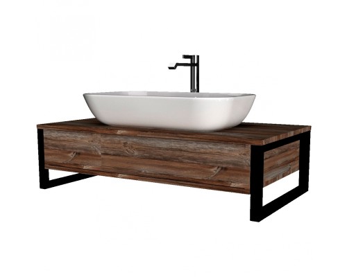 Тумба под раковину 1MarKa Grunge Loft 80П У85845 подвесная Дуб намибия