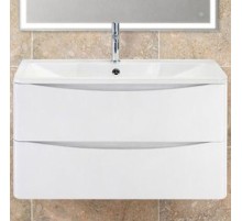 Тумба под раковину BelBagno ACQUA-900-2C-SO-BL подвесная Bianco Lucido