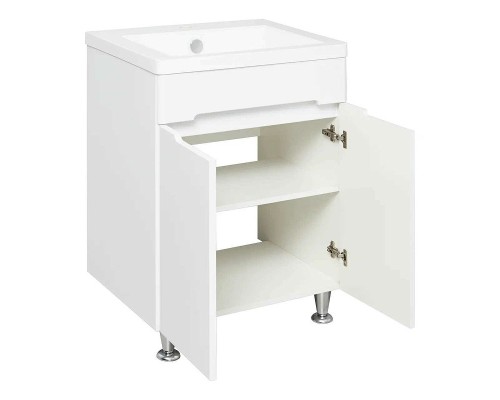 Тумба под раковину Runo Парма 60 00-00001038 Белая