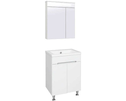 Тумба под раковину Runo Парма 60 00-00001038 Белая