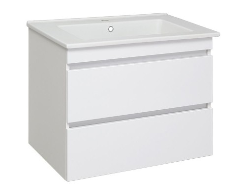 Тумба под раковину Runo Манхэттен 75 00-00001047 Белая