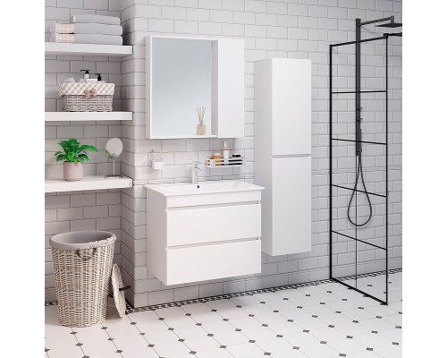 Тумба под раковину Runo Манхэттен 75 00-00001047 Белая