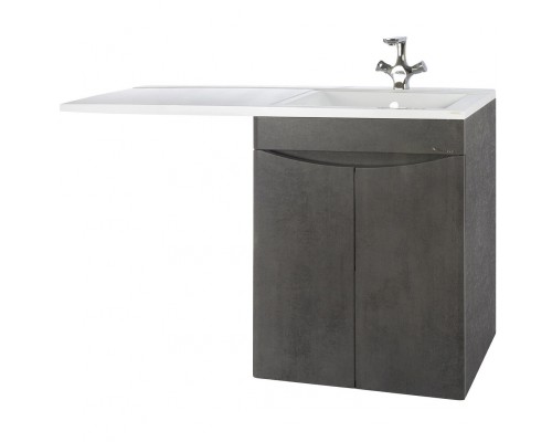 Тумба под раковину Bellezza Олиссия 120 4639419240422 Серая