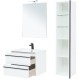 Тумба под раковину Aquanet Lino 70 253902 подвесная Белая матовая