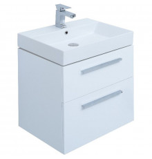 Тумба под раковину Aquanet Nova 60 242279 подвесная Белый глянец