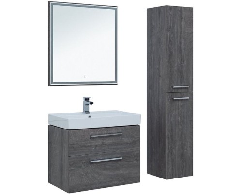 Тумба под раковину Aquanet Nova 75 242260 подвесная Дуб рошелье