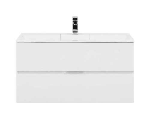 Тумба под раковину Aquanet Алвита 100 235341 подвесная Белая