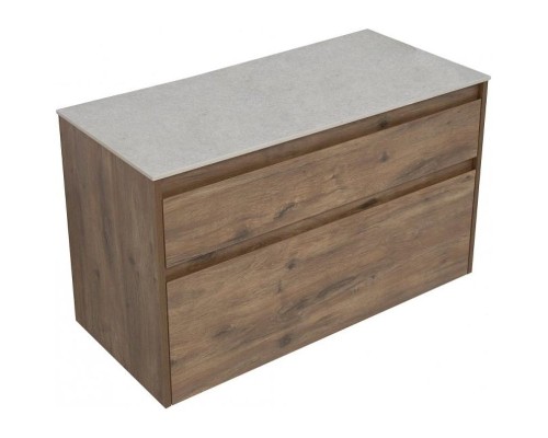 Тумба под раковину Aquanet Nova Lite 100 249521 подвесная Дуб рустикальный