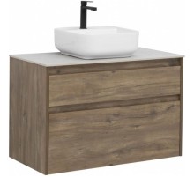 Тумба под раковину Aquanet Nova Lite 90 249518 подвесная Дуб рустикальный