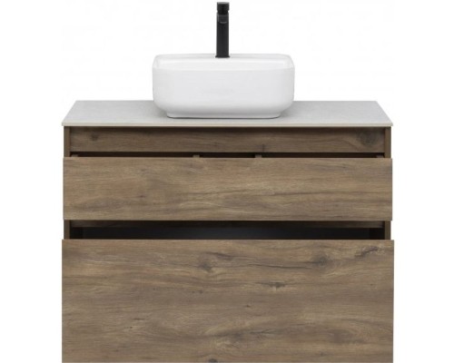 Тумба под раковину Aquanet Nova Lite 90 249518 подвесная Дуб рустикальный