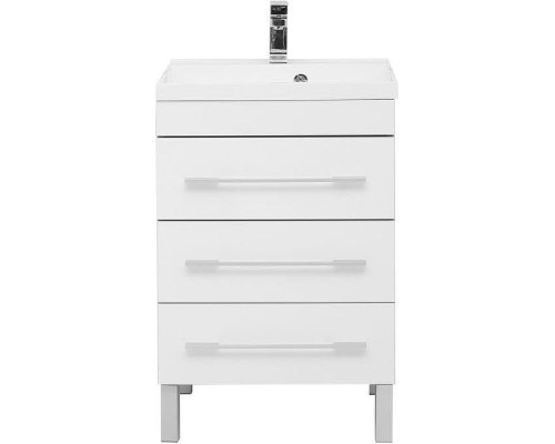 Тумба с раковиной Aquanet Верона 58 212876 Белая