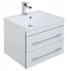 Тумба с раковиной Aquanet Верона 58 212878 подвесная Белая