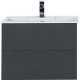 Тумба под раковину Aquanet Алвита 70 183992 подвесная Серый антрацит