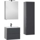 Тумба под раковину Aquanet Алвита 70 183992 подвесная Серый антрацит