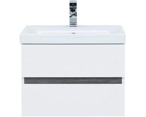 Тумба под раковину Aquanet Беркли 50 254288 подвесная Белый Дуб рошелье