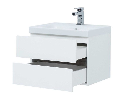 Тумба под раковину Aquanet Беркли 50 254288 подвесная Белый Дуб рошелье