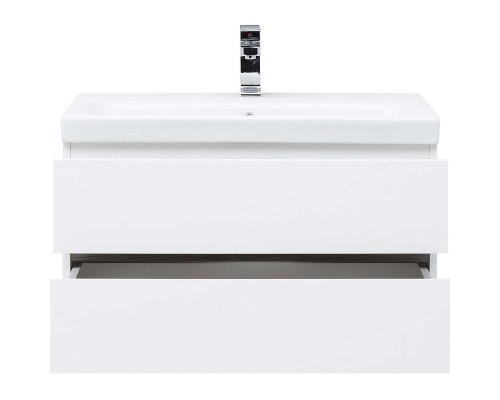 Тумба под раковину Aquanet Беркли 80 254290 подвесная Белый Дуб рошелье