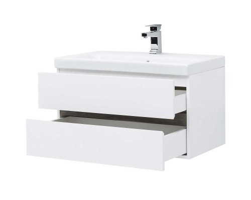 Тумба под раковину Aquanet Беркли 80 254290 подвесная Белый Дуб рошелье