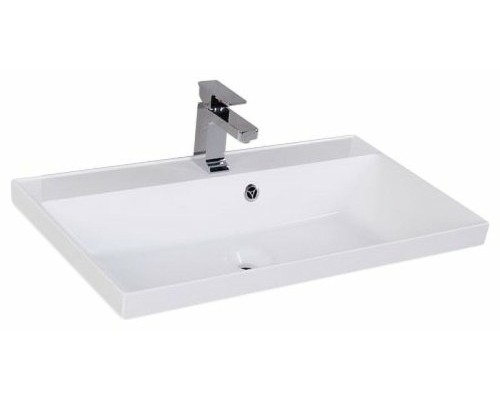 Тумба с раковиной Aquanet Латина 90 212933 подвесная Белая