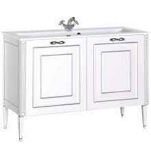 Тумба с раковиной Aquanet Паола 120 213046 Белая