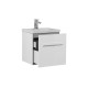 Тумба с раковиной Aquanet Порто 50 212575 подвесная Белая
