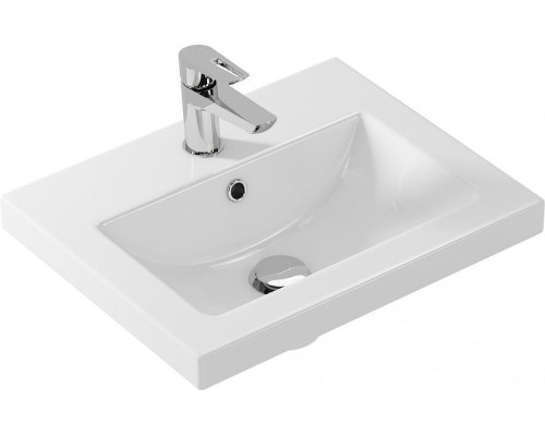 Тумба с раковиной Aquanet Порто 50 212575 подвесная Белая